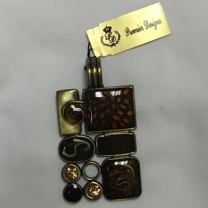 Premier Designs necklace enhancer in autumn colors